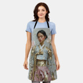 Tablier Art Hanbok Métal Moderne (Porté)