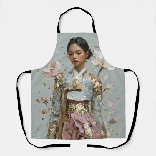 Tablier Art Hanbok Métal Moderne (Recto)
