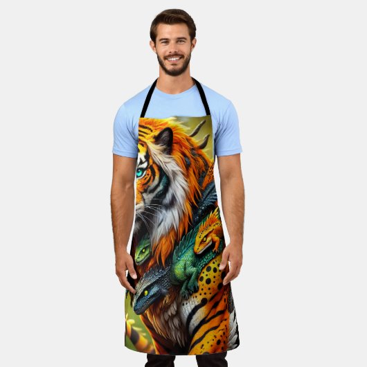 Tablier Art Lion (Porté)