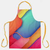 Tablier Art moderne, Dplis de couleurs (Recto)