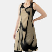 Tablier Art Moderne Fondre des teintes Brown (Insitu)