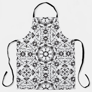 Tablier Art Nouveau : Eléments Vintages stylisés