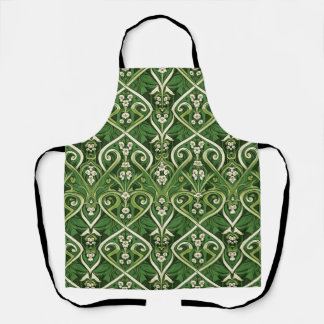 Tablier Art nouveau muguet vénéneux