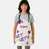 Tablier Art Party Peinture pour enfants (Insitu)