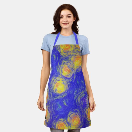 Tablier Art Popcorn (Porté)