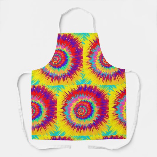 Tablier Art psychédélique (Recto)