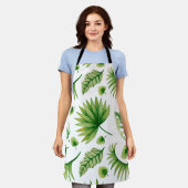 Tablier Art tropical vintage (Porté)