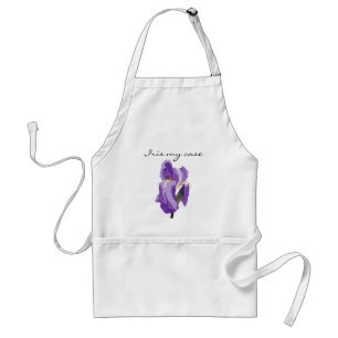 Tablier Art vectoriel d'ordinateur Iris violet