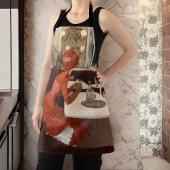 Tablier Art vintage - Dans le Café - Fernand Lungren