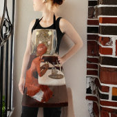 Tablier Art vintage - Dans le Café - Fernand Lungren