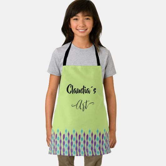 Tablier Art with name (Insitu)