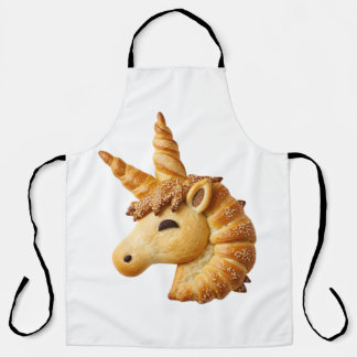 Tablier Artisan Braided Bread Unicorn Head Sculpture