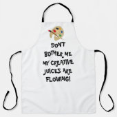 Tablier ARTISTE À    WORKAdult Apron (Recto)