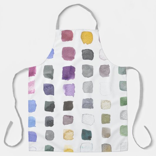 Tablier Artiste aquarelle (Recto)