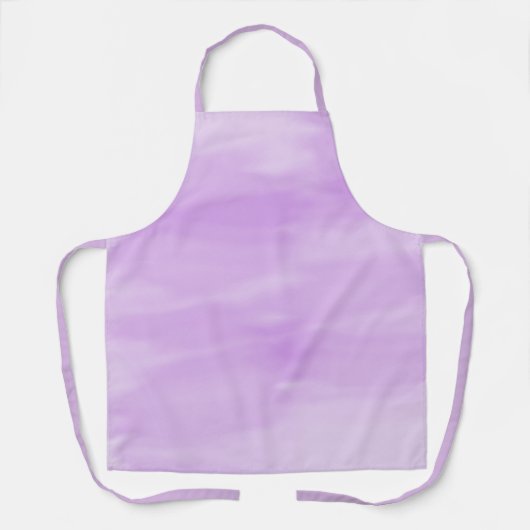 Tablier Artiste Aquarelle De Lavande Plutôt Simple Et Viol (Recto)