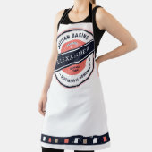 Tablier Artiste Baker Happiness est fait maison Hipster (Insitu)