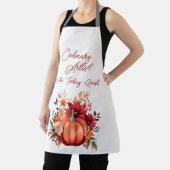 Tablier Artiste culinaire du Citrouille rouge rôti de Turq (Insitu)