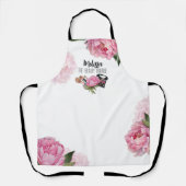 Tablier Artiste de maquillage rose (Recto)