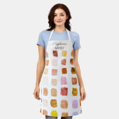 Tablier Artiste de rouille personnalisée Apron (Porté)