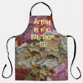 Tablier Artiste en cuisine (Recto)