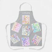 Tablier Artiste peintre personnalisé (Recto)