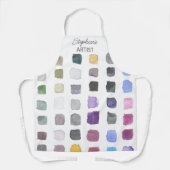 Tablier Artiste Personnalisé (Recto)