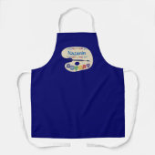 Tablier Artistes Peintres Palette Smock Apron (Recto)