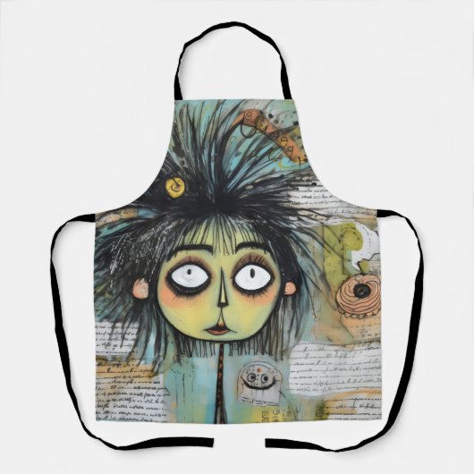 Tablier ArtLady 18 Charmante et en détresse (Recto)