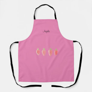 Tablier Assez mignon Apron de fraise sucrée