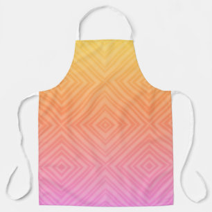 Tablier Assez Pastel Hypnotique Diamant Moderne Art Pop