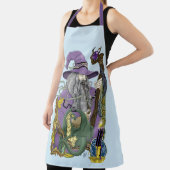 Tablier Assistant Imaginaire Dragon violet (Insitu)