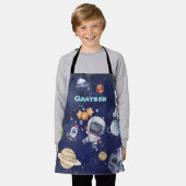 Tablier Astronaut planète spatiale (Porté)