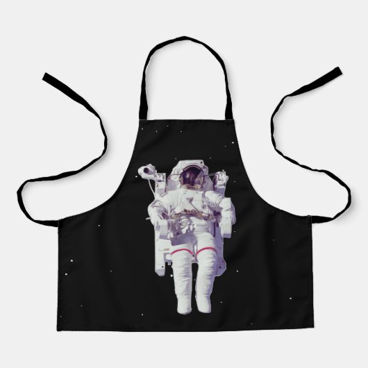 Tablier Astronaute dans l'espace (Recto)