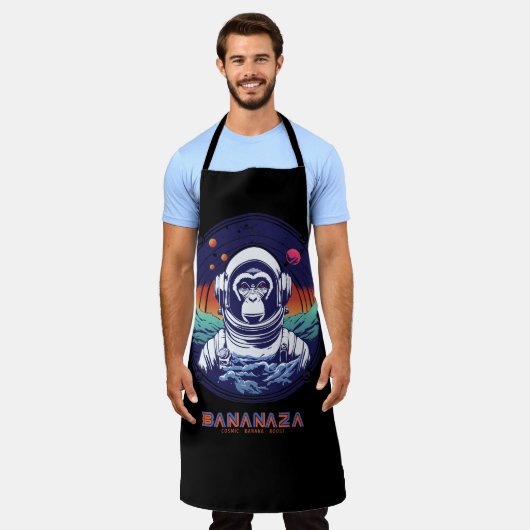 Tablier Astronaute du singe spatial (Porté)
