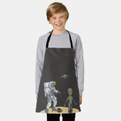 Tablier Astronaute et extraterrestre (Porté)