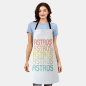 Tablier Astros féminins  (Porté)