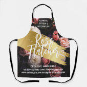 Tablier Atelier de fleurs Black Gold (Recto)