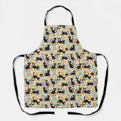 Tablier Atomic Black Cats Halloween (Recto)