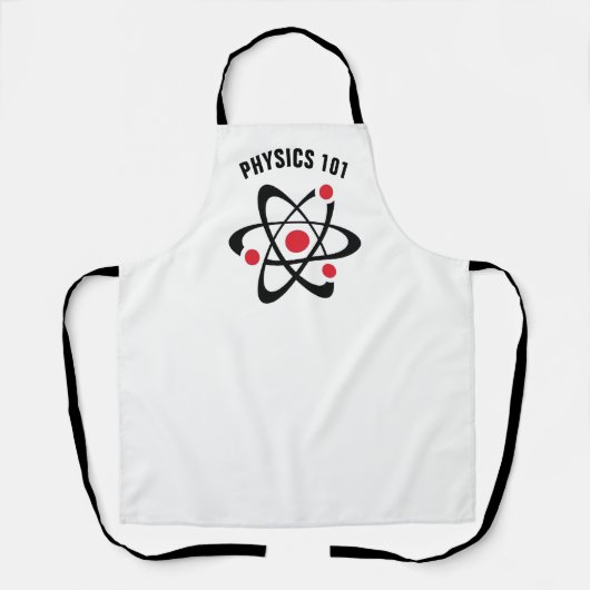 Tablier Atoms Design Chimie (Recto)