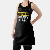 Tablier Attention Cranky Celiac Funny Signal d'avertisseme (Insitu)