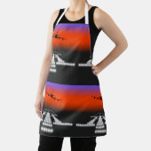 Tablier Atterrissage nocturne de l'avion (Insitu)