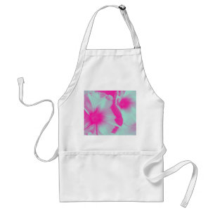 Tablier au design floral