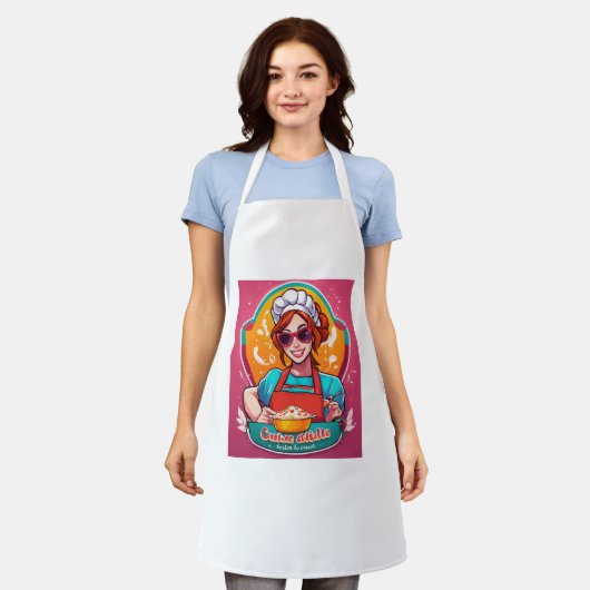 Tablier Au-dessus du chef cuisinier compte comme (Porté)