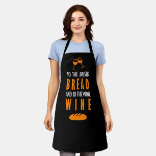 Tablier Au pain, pain, et au vin, vin