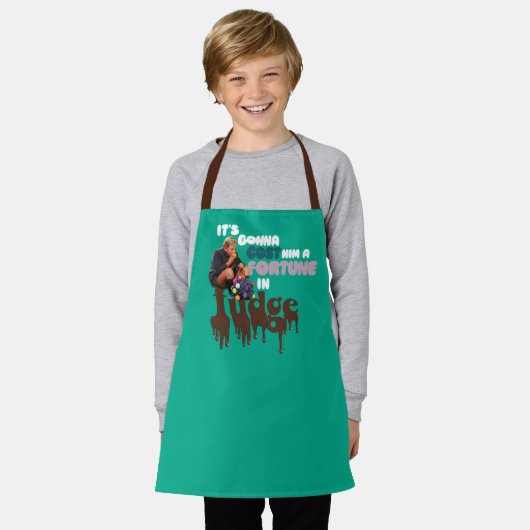 Tablier Augustus Gloop - Une fortune à Fudge (Porté)