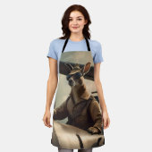 Tablier Aussie Kangaroo Avion Pilote, (Porté)