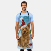 Tablier Australie Terrier Winter Wonderland Noël (Porté)
