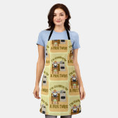 Tablier Auteur Housewoman Snarky Retro Plot Twist (Porté)