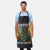 Tablier Autism awareness (Porté)