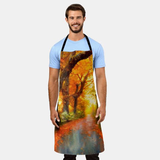 Tablier automne/automne/arbre (Porté)